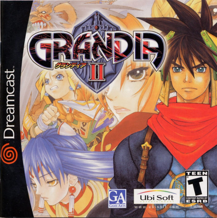 Grandia 2 (NTSC) - Front